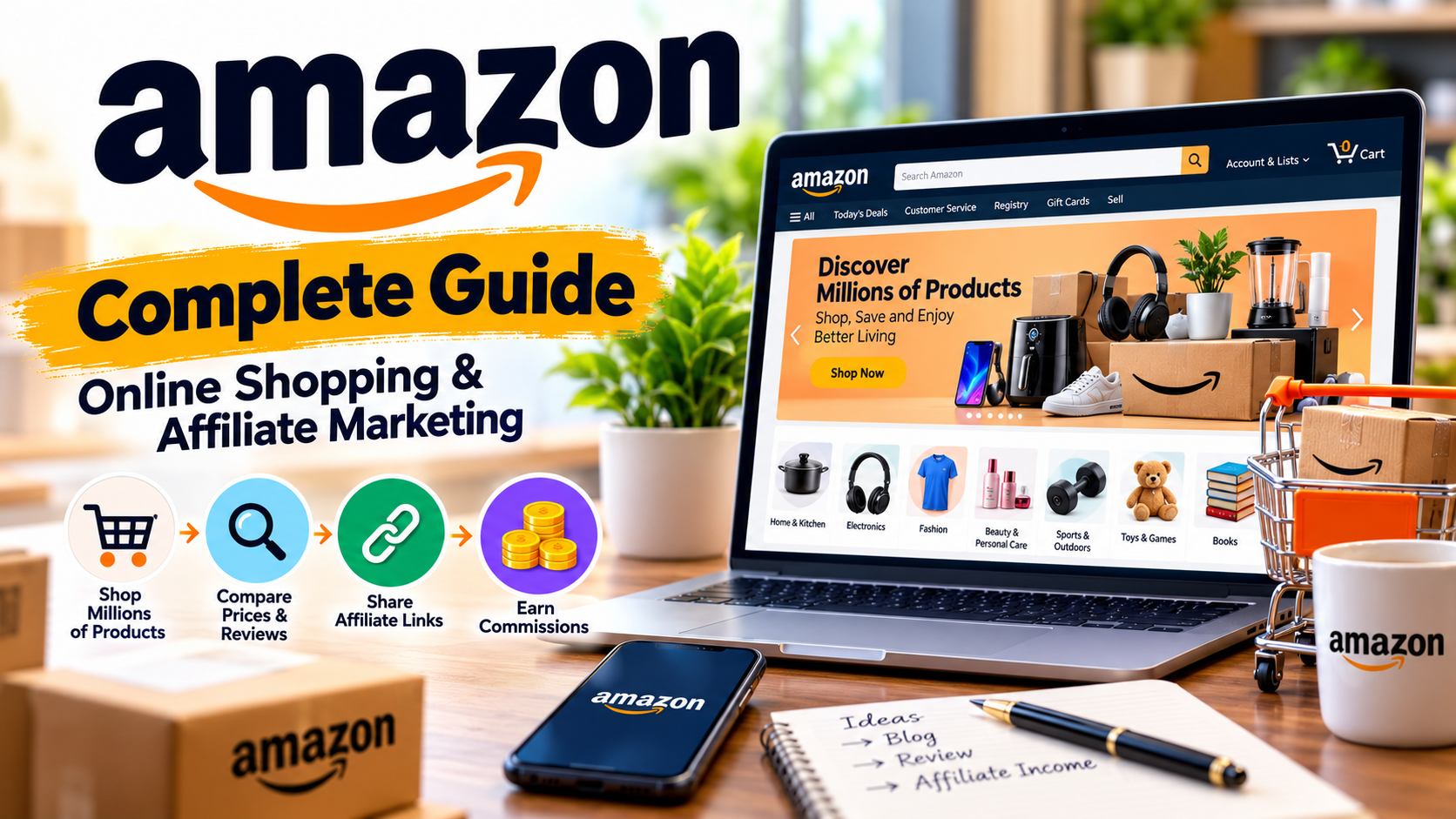 What Is Amazon? A Beginner's Guide to Shopping and Affiliate Marketing