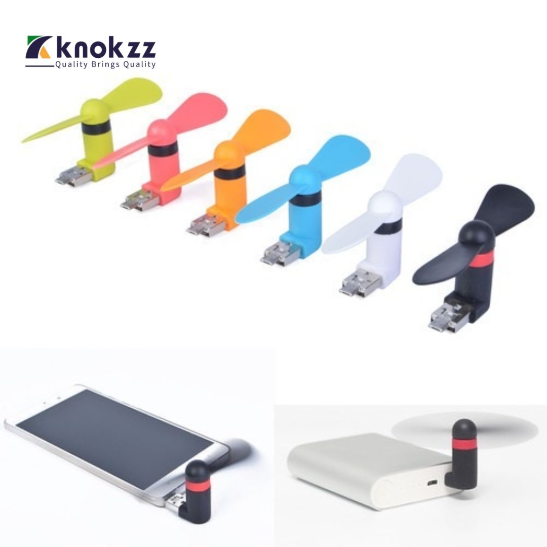 USB Mini Mobile Cooling Fan (Micro USB)