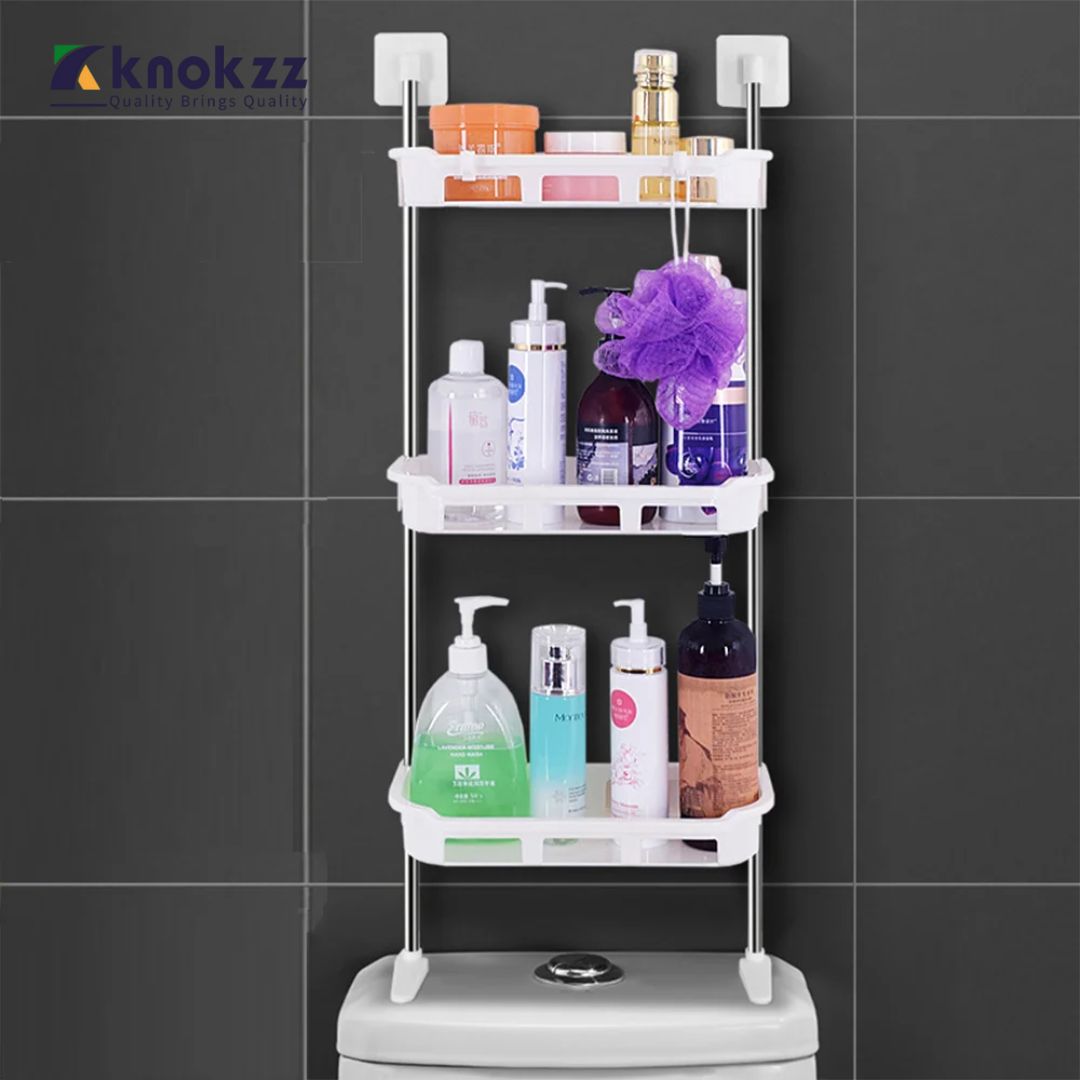 3 Layer Over the Toilet Storage Rack