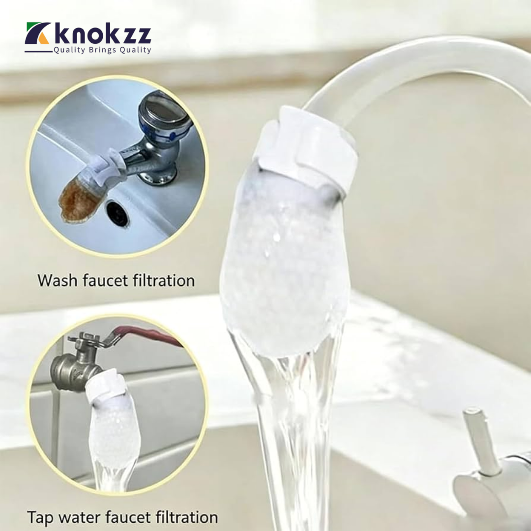 20 Pcs Anti-Splash Cotton Thickened High-Density Universal Faucet Filter