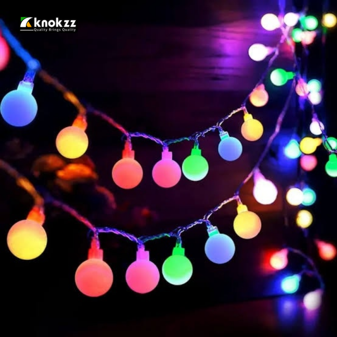 Multicolor Fairy Light Ball Shaped  – 28 Bulb Light
