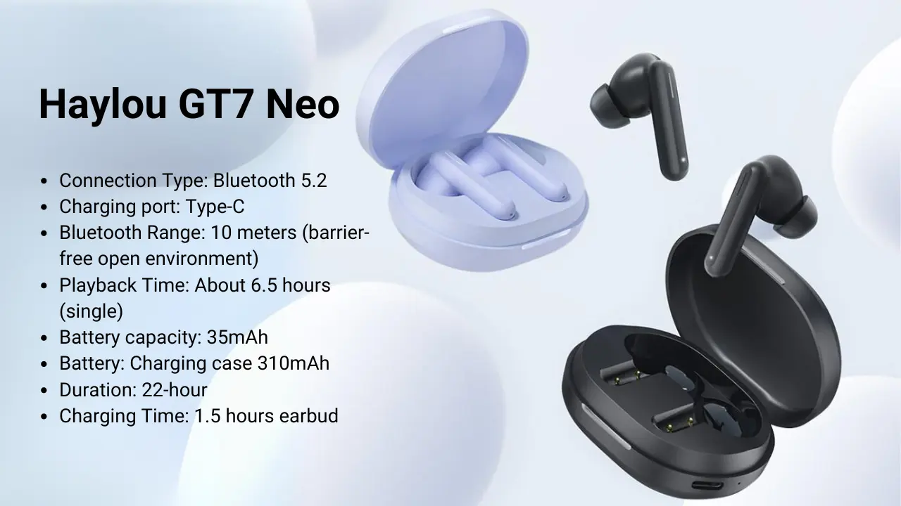 Haylou GT7 Neo