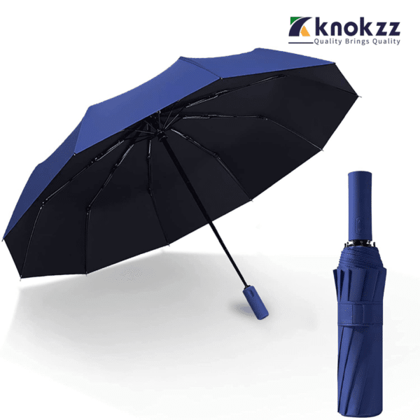 BMW Polyester 12 Sticks Auto Open and Close Super Strong Umbrella