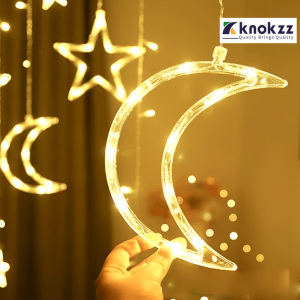 Moon Star LED Fairy Light for Curtains