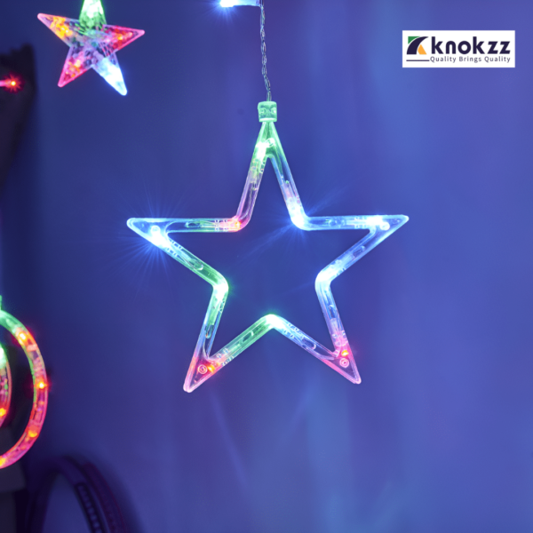 Star curtain fairy lights Multicolor