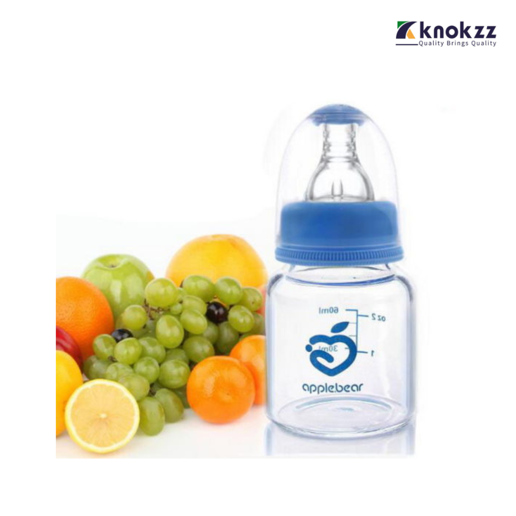 60ml Baby Standard Caliber Hygienic Plastics Baby Feeder Bottle