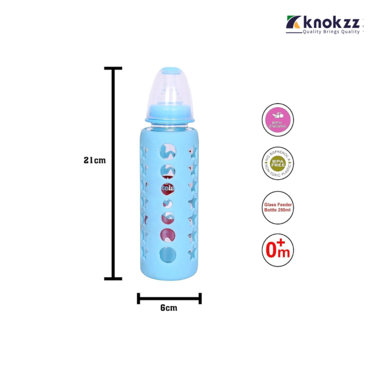 Baby-Glass-Feeder-240-ml40z-Silicon-Cover