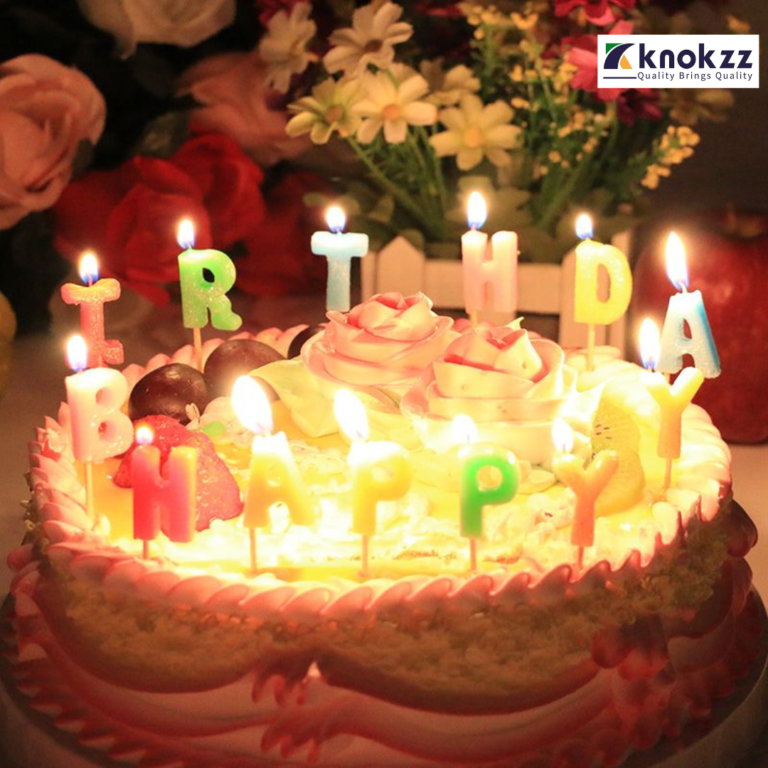 Happy birthday Candle Cake candle Happy birthday letter Candle